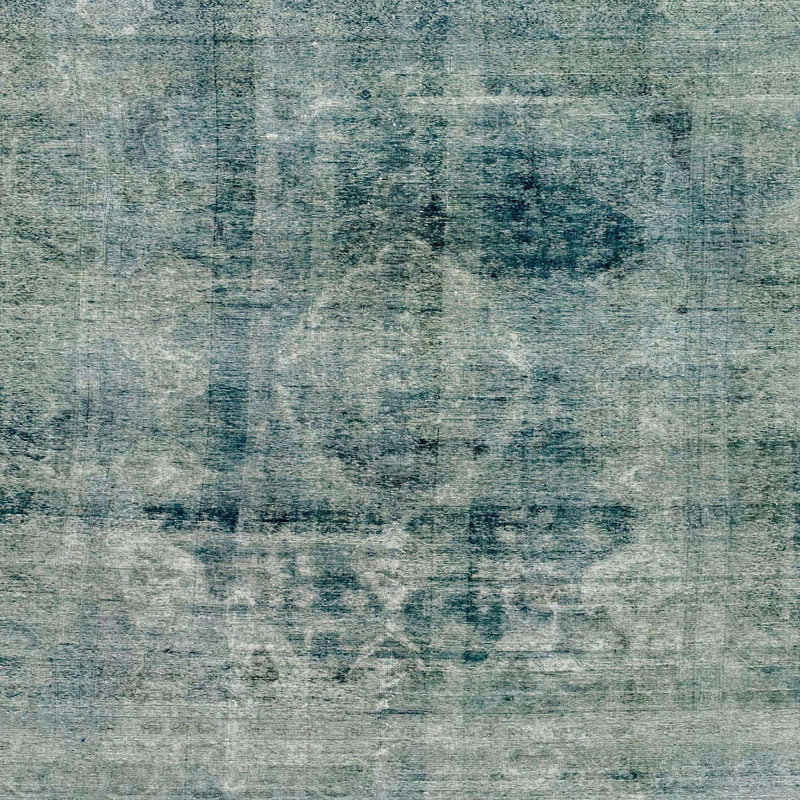 Abstract Indoor Rug, Square 4'