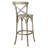 Gear Bar Stool In Gray