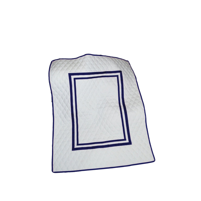 Courtepointe pour lit de bébé Ganimeta, Bleu marine