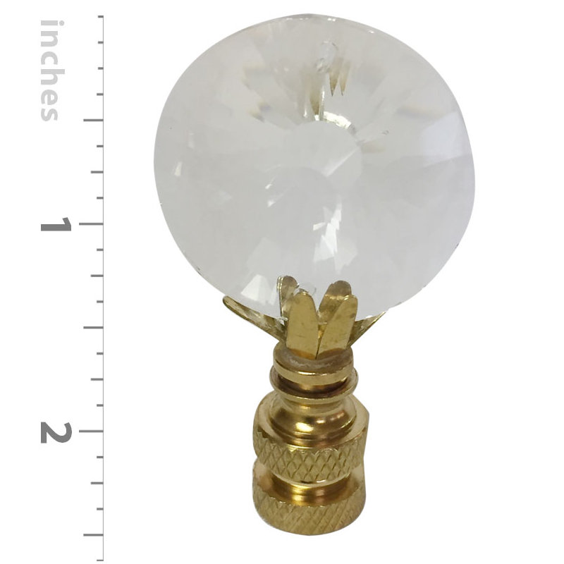Faîteau de lampe en cristal à coupe k9e soleil