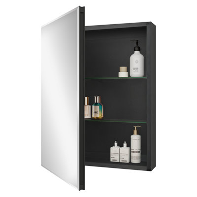 Kevia Surface Medicine Cabinet with Mirror