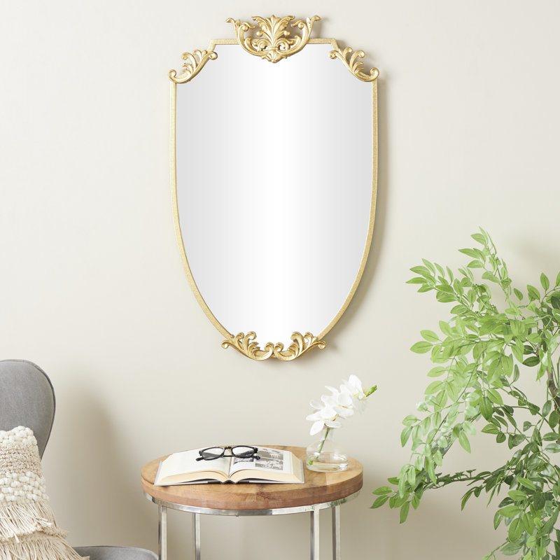Krystn Metal Oval Wall Mirror