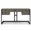 Hampden Solid Wood Iron Writing Desk