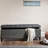 Button Living Room Storage Bench - Black Legs Soft Close In Charcoal Interior For Bedroom Essentials-1239256135