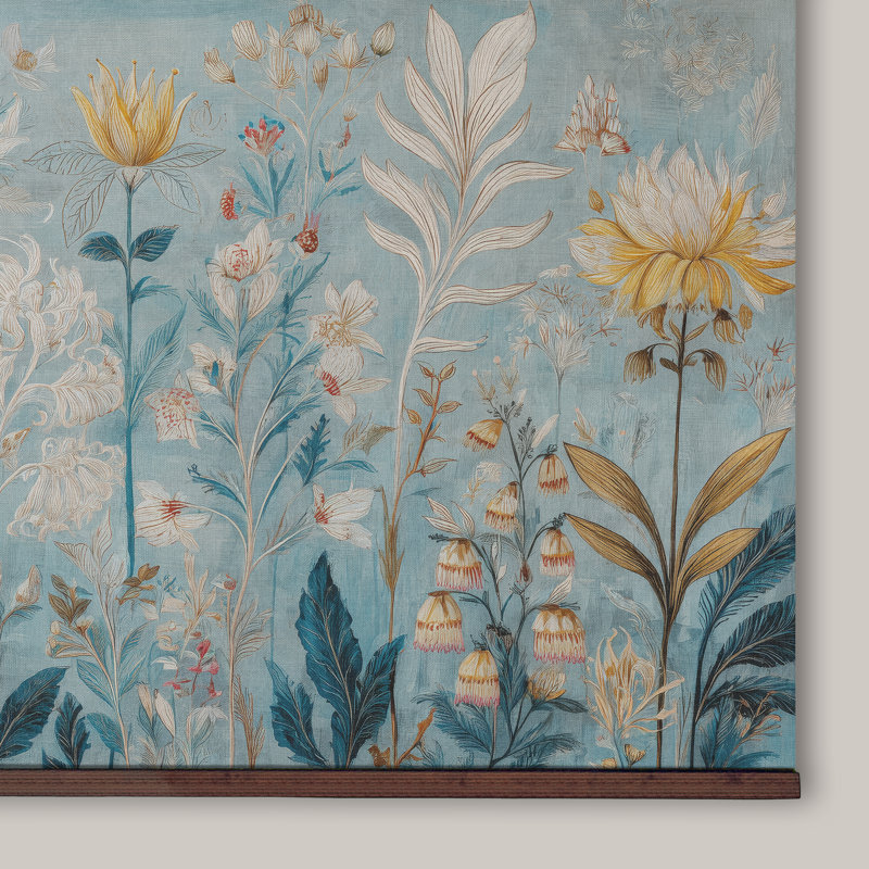 Décoration murale tapissier Blooming Garden, H 32 po x l 48 po 