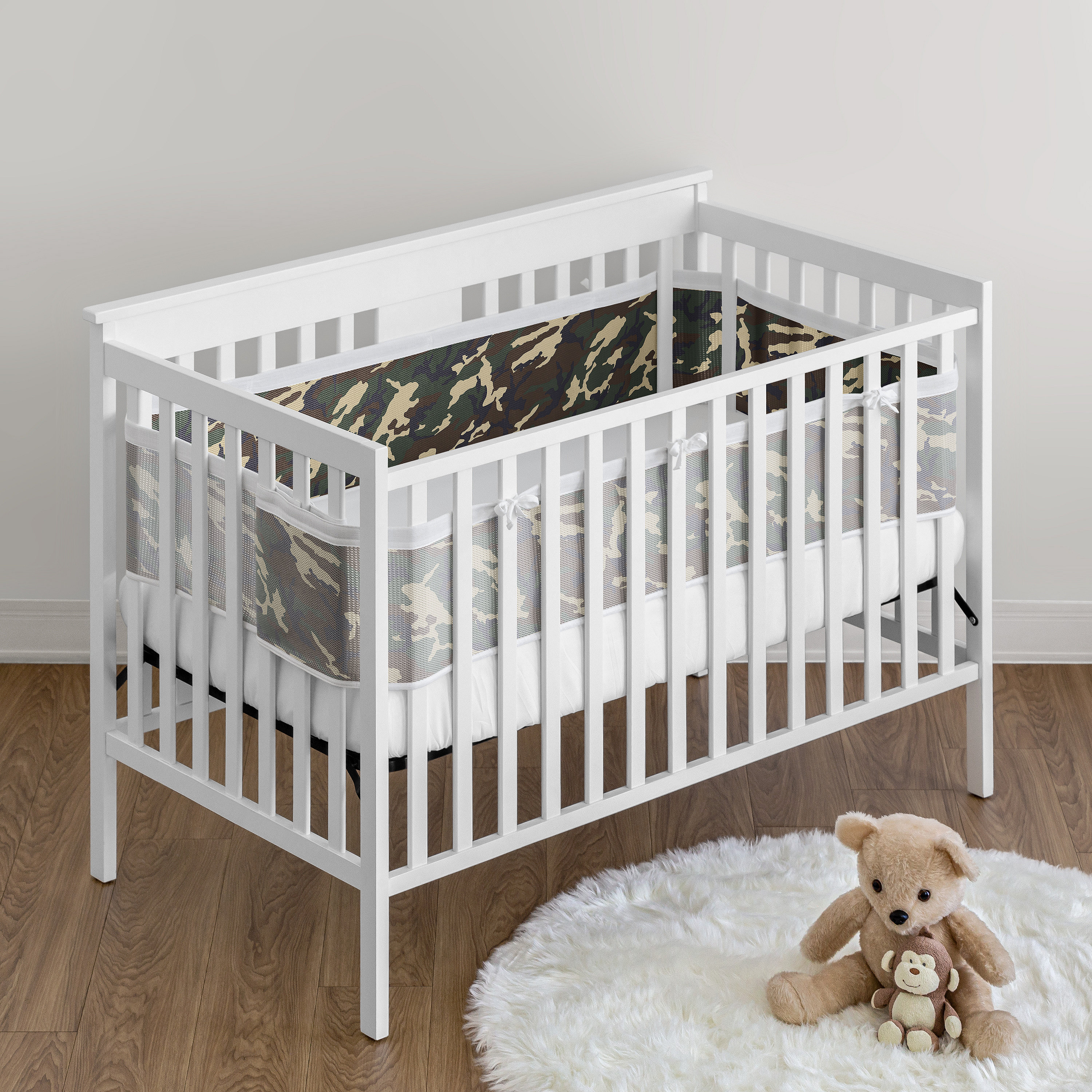 Sweet Jojo Designs Woodland Camo Sweet Jojo Designs + BreathableBaby