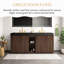 Meuble-lavabo double 72 po Modern