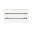 Slatted Manufactured Wood 3 Piece Organiser Box Set-581823689