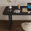 Bureau d'écriture de table avec pieds en métal-1864715347