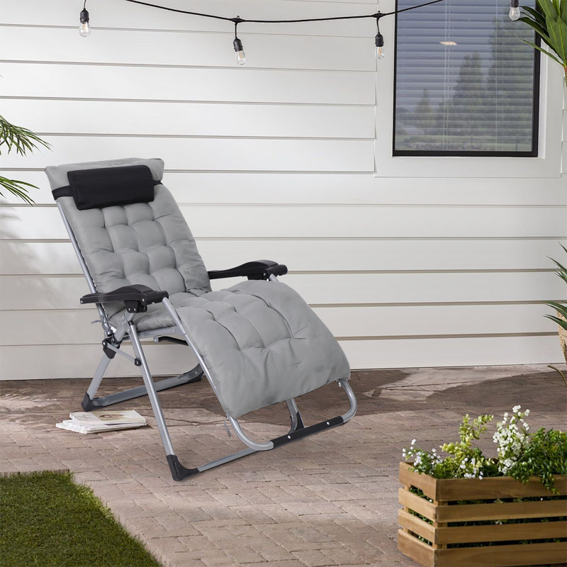 Méridienne inclinable en aluminium pour l'extérieur Telaya