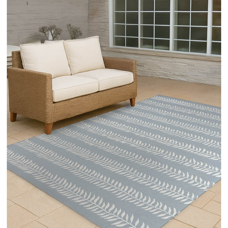 Mystic Ivy Non-Slip Outdoor Rug, Rectangle 3' x 5'