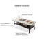 Table rectangulaire légère et luxueuse-104788982