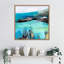 «Mountain Lake 1» par Burton, reproduction d'art sur toile encadrée-586163907