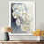 White Picture Framed