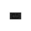Meuble-lavabo mural simple avec comptoir en quartz noir et meuble-lavabo au fini bois naturel Passonno-726589612