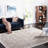 Calidia Oriental Dark Gray/Cream Area Rug-60001063