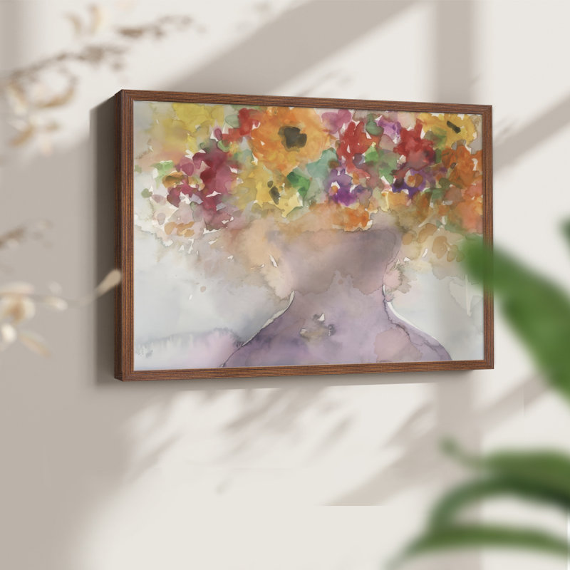«Garden Flair I», reproduction encadrée