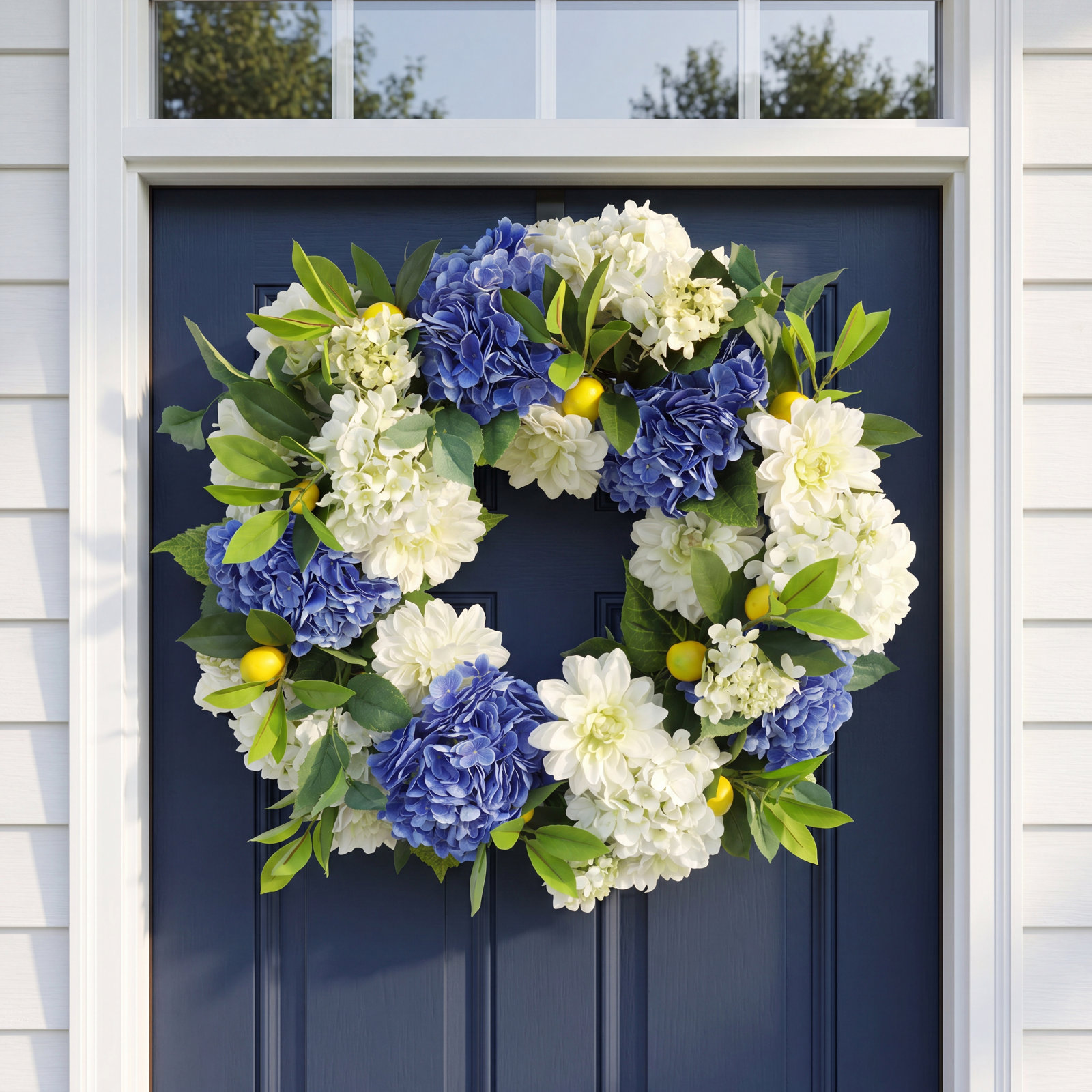 Melva 24" Hydrangea Wreath