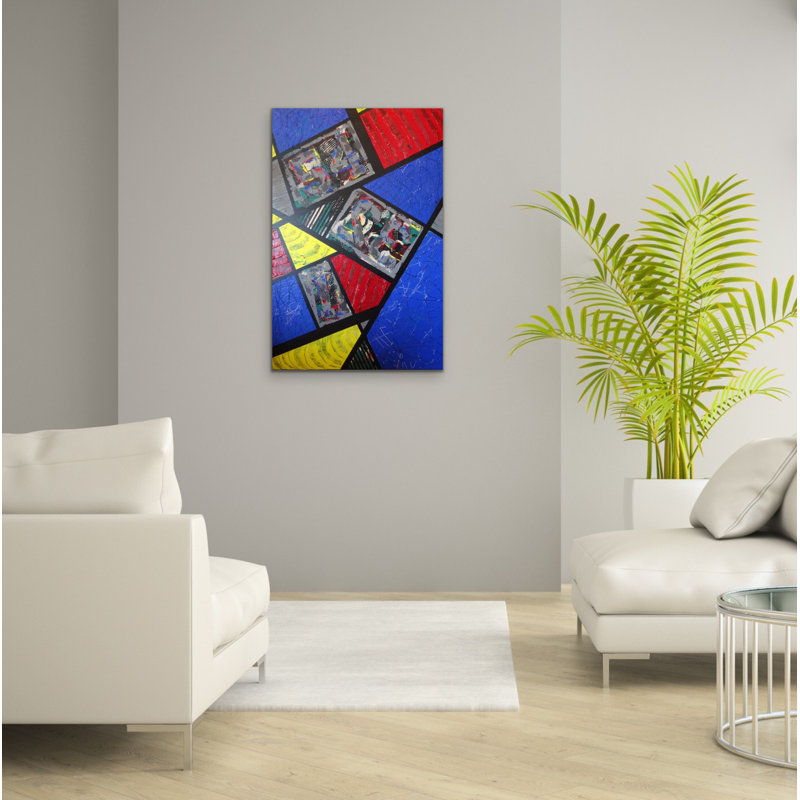 5,4,3,2,1 Painting by Eddie Bruckner