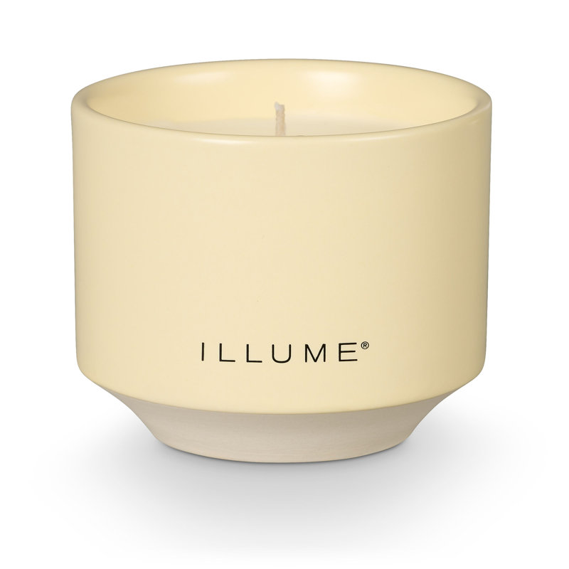 Bougie en céramique mate ILLUME, Isla Lily, Matte Ceramic