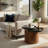 Tray Top End Table with Storage