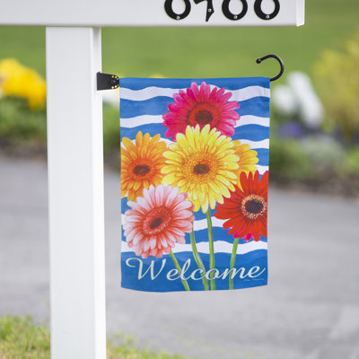Double Sided 18'' H x 12.5'' W Polyester Garden Flag