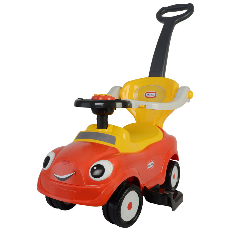 Best Ride On Cars Push/Pull Ride On, Red, 25'' H x 18'' W x 32'' D