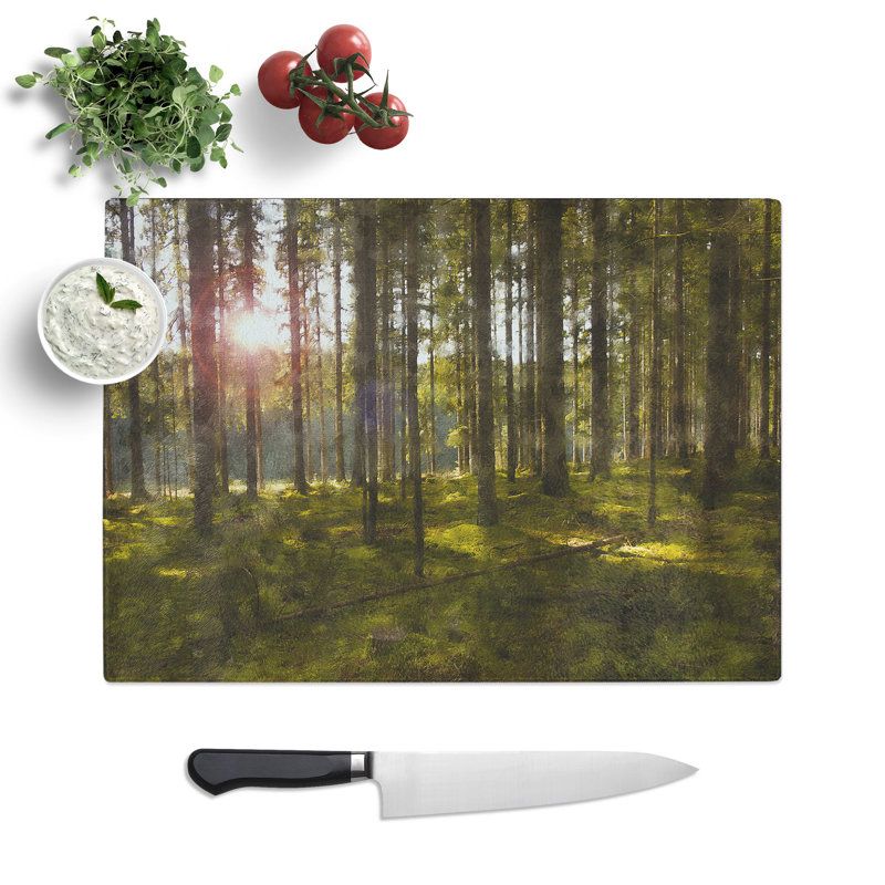 Sunlight Forest Vol.2 Chopping Board, 20cm W x 28.5cm L
