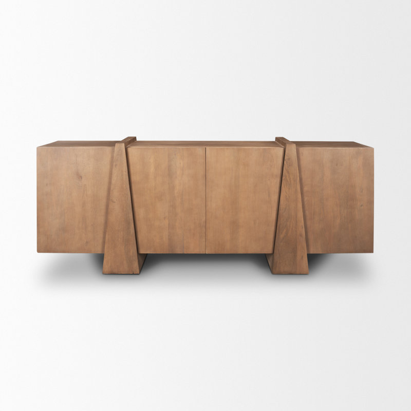 Winon 78" W Solid Wood Sideboard