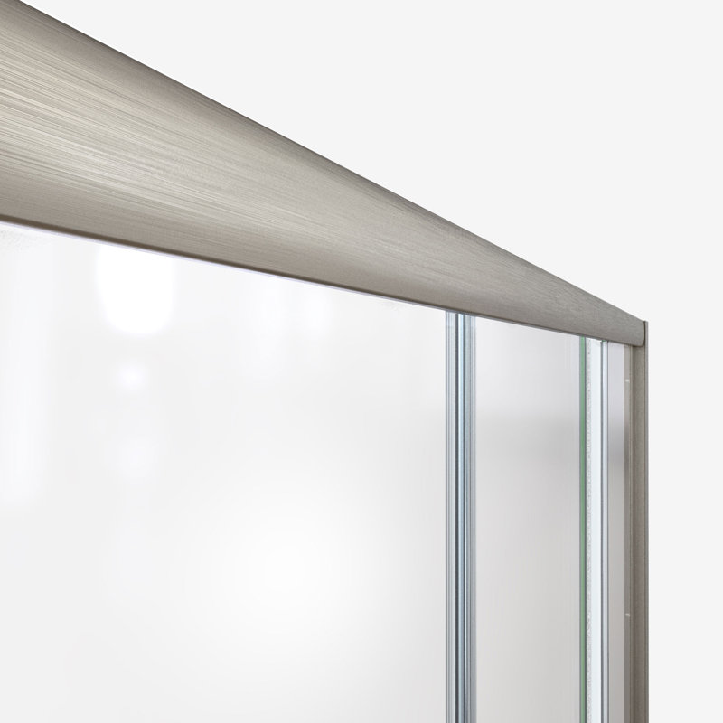 DreamLine Visions 32" x 60" Sliding Shower Door Kit with Base and Wall