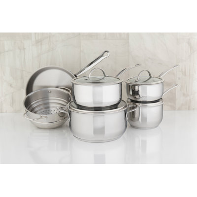 Meyer 10 Piece Stainless Steel Cookware Set
