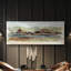 Northern Lake - Toile tendue avec châssis - Prêt à accrocher-107468384