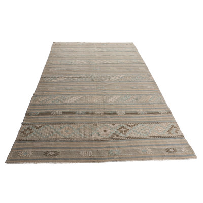 One-of-a-Kind 5'1 X 11'2 Flatweave Area Rug