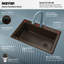 Évier de cuisine à simple cuve en composite 33 po x 22 po Karran-35699301