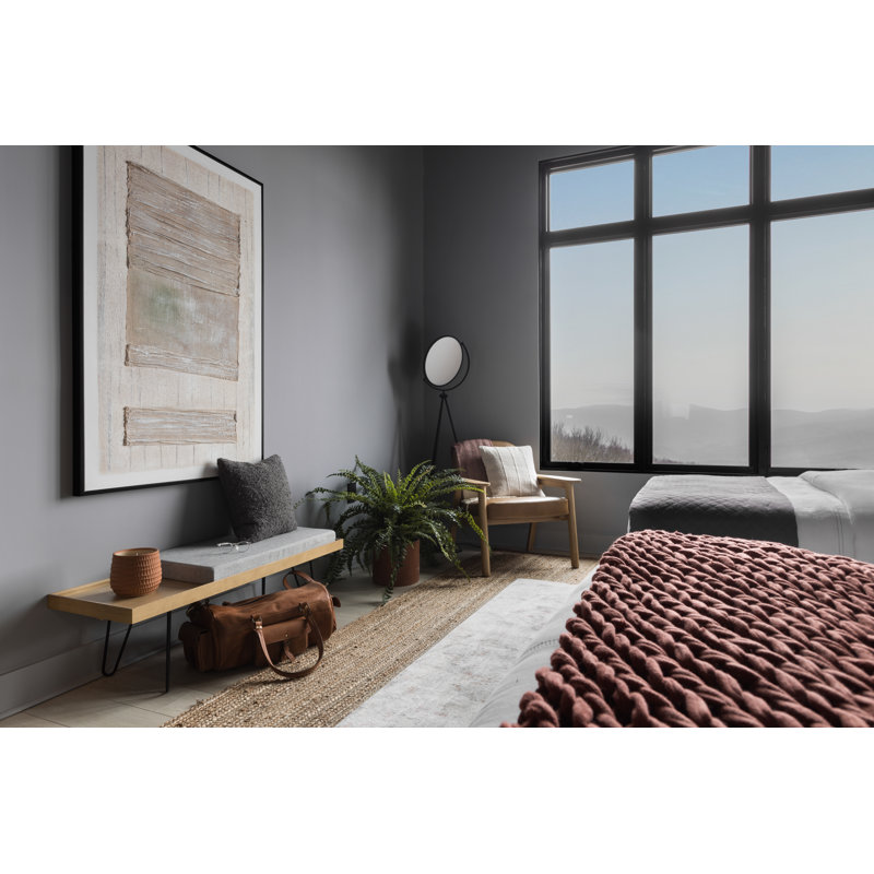 Sawera 68'' Black LED Tripod Floor Lamp