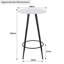 Richins Round Metal Base Dining Table-38837769