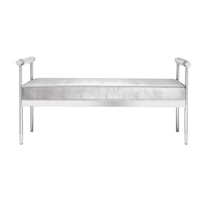 Eliza Velvet Upholstered Bench