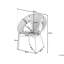 Pegeia 40cm H Slat Back Side Chair-40552467