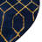 Glitzy Geometric Indoor Rug