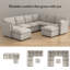 Coin modulaire, meubles de salon-1894595090