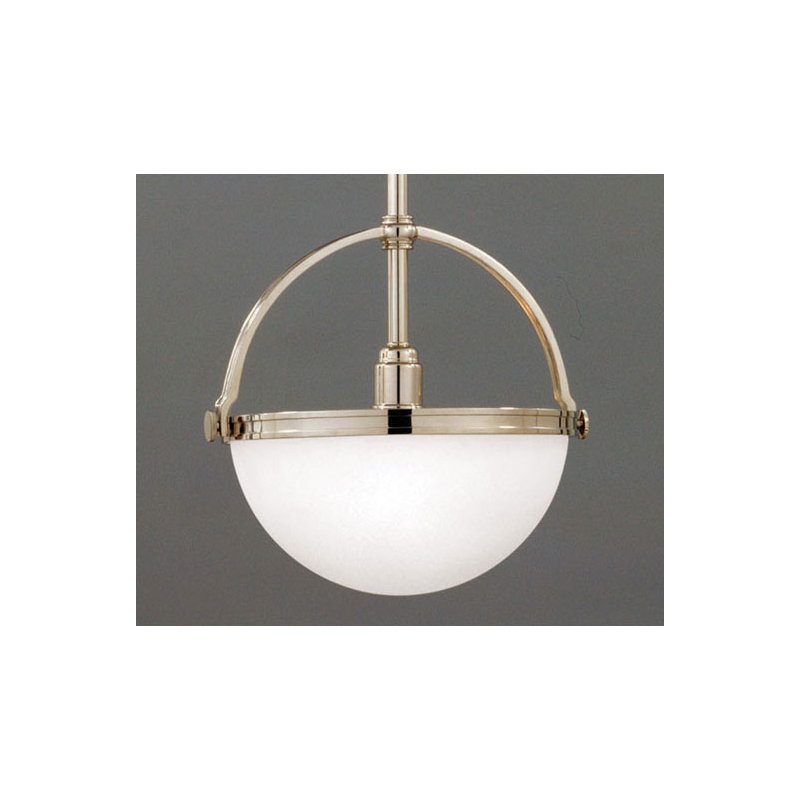 Stratford 1 - Light Pendant, Aged Brass, 21" - 69" H x 14.25" W