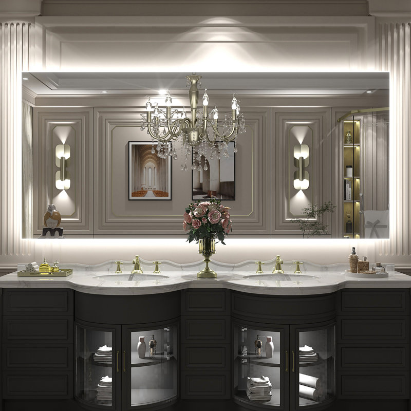 Miroir de salle de bain , 72 po x 32 po
