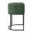 26" Upholstered Metal Barrel Counter Bar Stool-340202075-341230626