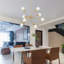 Luminaire suspendu lustre spoutnik 8 lumières Nichole-1463112110