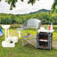 Table de barbecue portative Gymax-67051283