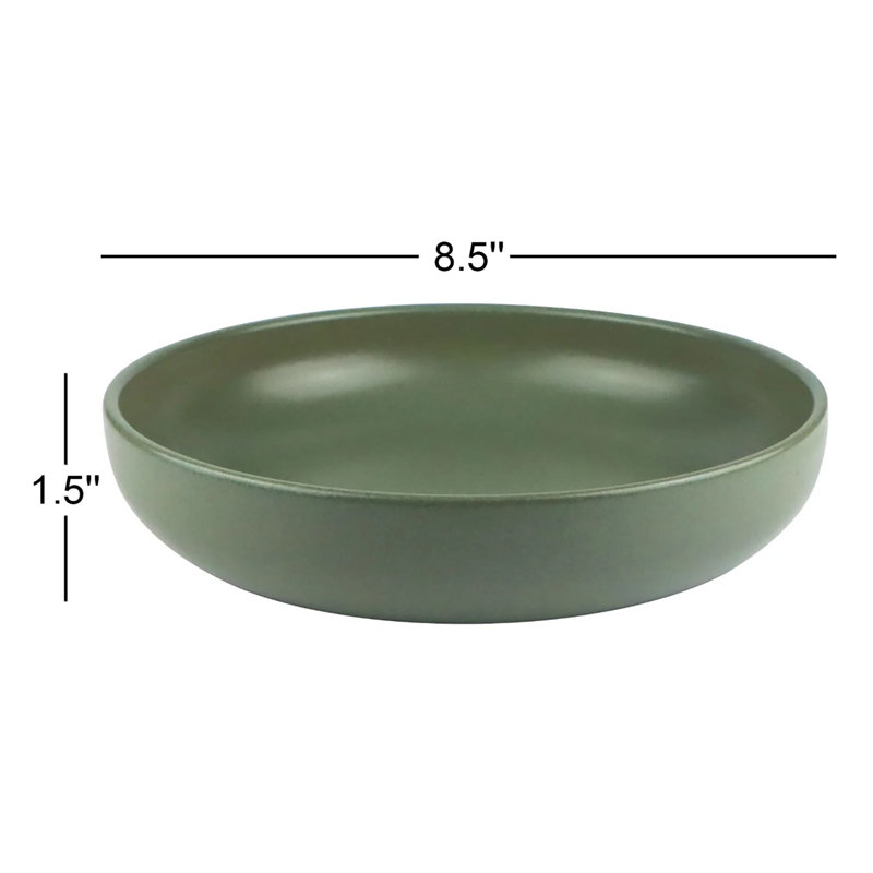 Nellir 40oz. Stoneware Pasta Bowl