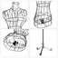 Sharewin Wire Dress Form Vintage Style-104914871