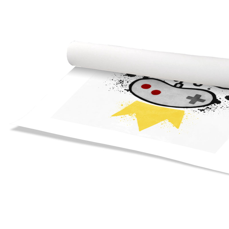 Impression de papier règle de jeux vidéo, H 10 po x l 8 po x P 1 po, Papier