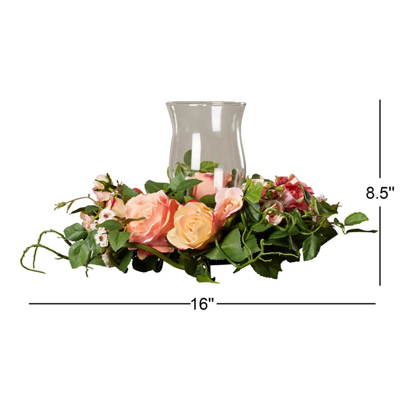 Roses Candelabrum Arrangement in Free-Standing