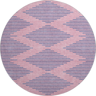 Premium Machine Washable Jahnke AMF1017 Geometric Rug